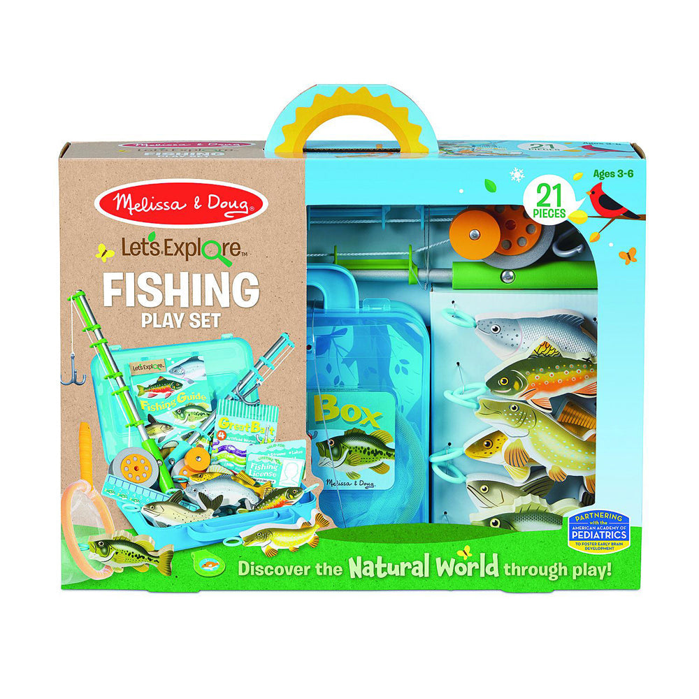Melissa & Doug Let's Explore Fishing Play Set Kids/Childrens Play Toy 3+ — image 4