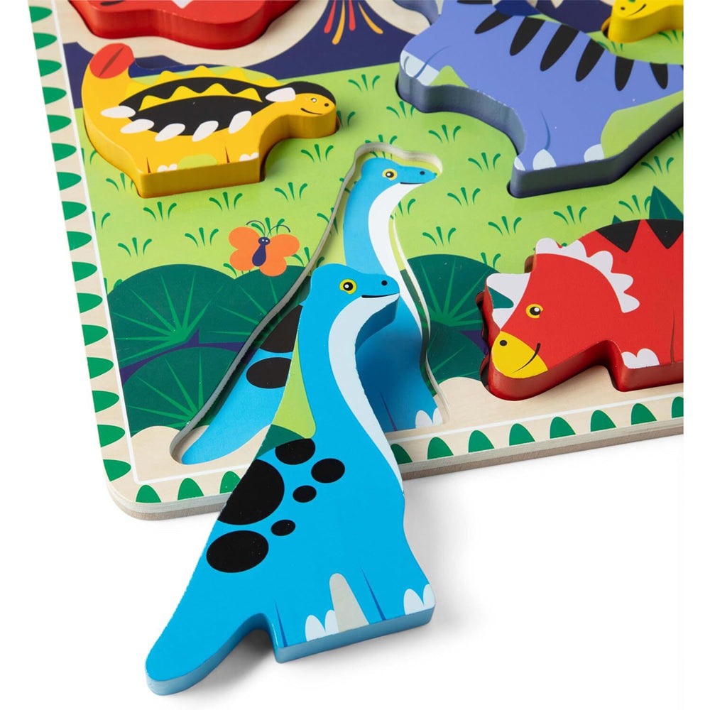 Melissa & Doug Dinosaurs Chunky Puzzle Kids/Childrens Interactive Play Toy 2y+ — image 2