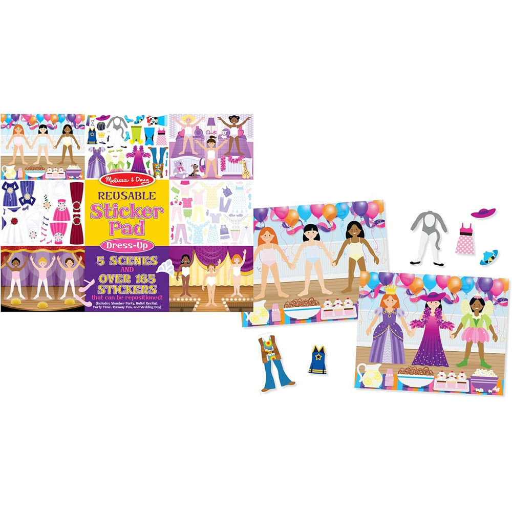 Melissa & Doug Reusable Sticker Pad Dress-Up Kids/Childrens Interactive Toy 3y+ — image 3
