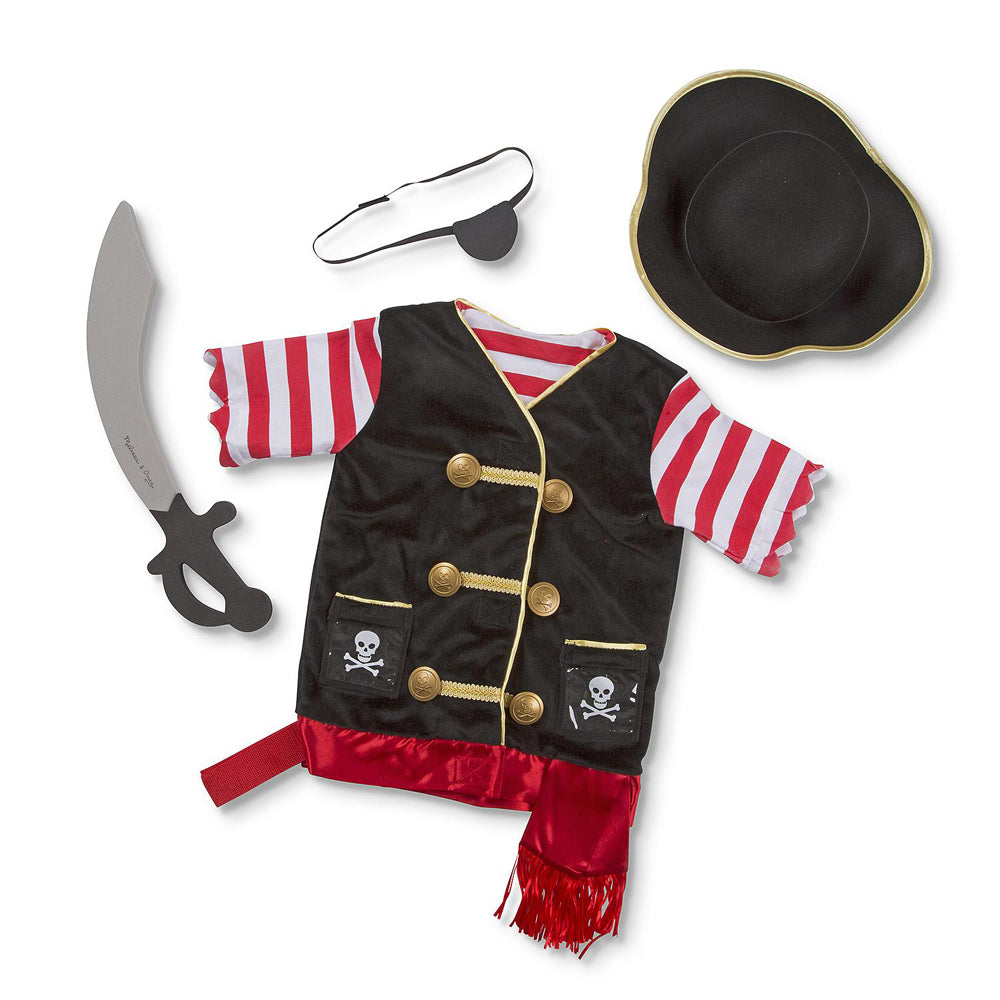 Melissa & Doug Kids/Childrens Pirate Role Play Costume Toy Set 3+ — image 6