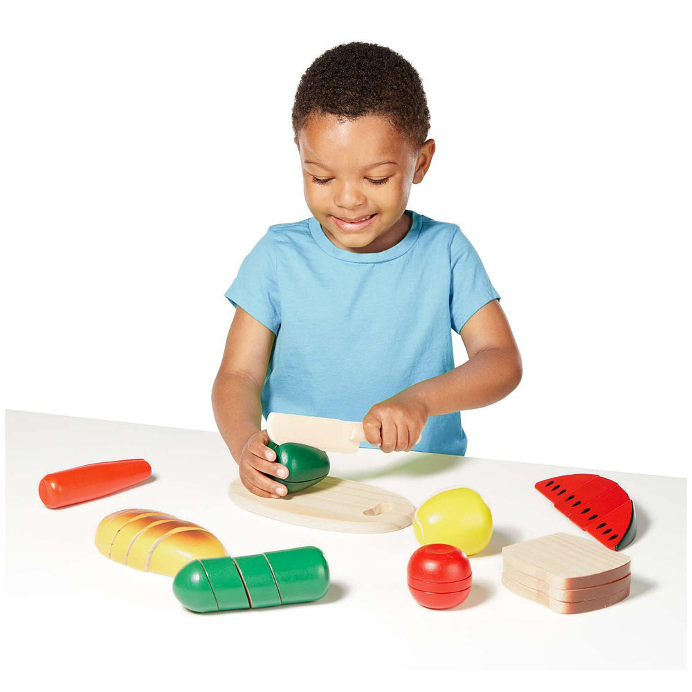 Melissa & Doug Cutting Food Kids/Childrens Interactive Pretend Play Toy 3y+ — image 2
