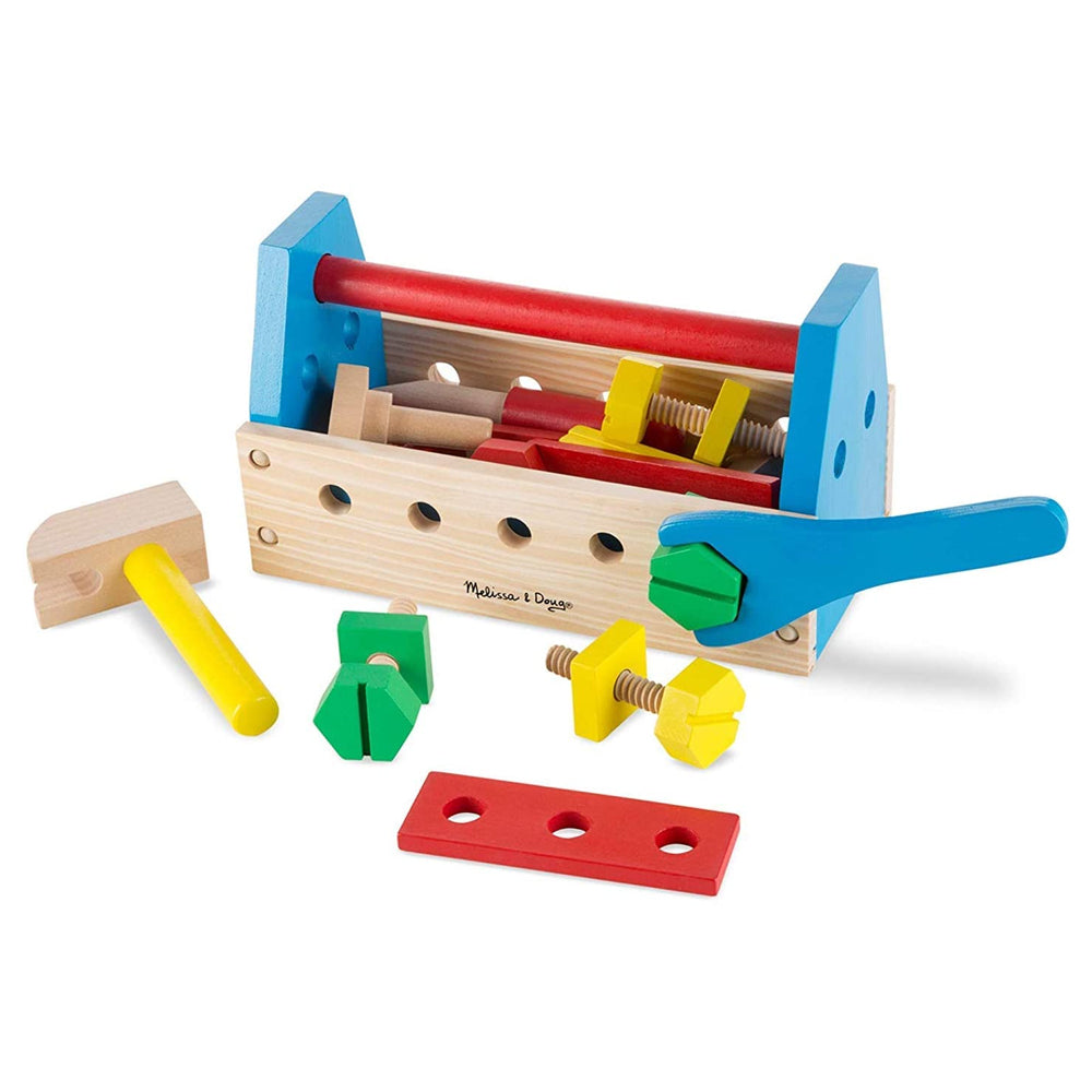 Melissa & Doug Wooden Toys Take-Along Tool Kit Play Set Kids/Children 3y+ (24 Pieces)