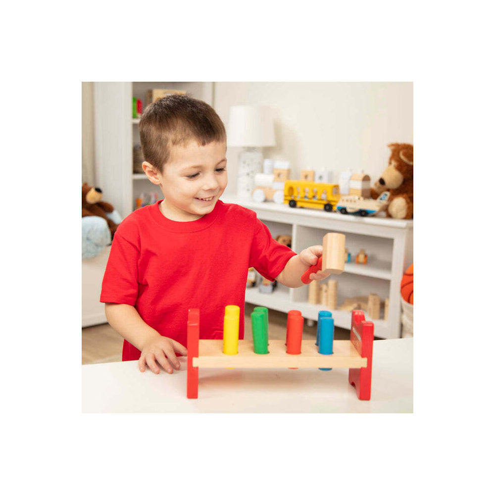 Melissa & Doug Pound-A-Peg Kids/Childrens Interactive Pretend Play Toy 2+ — image 2