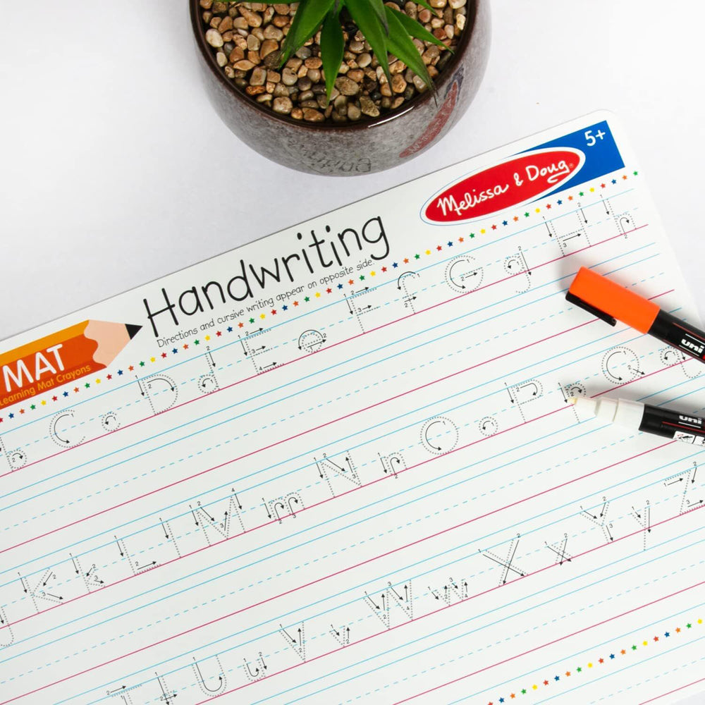 Melissa & Doug Kids/Childrens Write-A-Mat Bundle of 6 Handwriting Toy 5+ — image 3