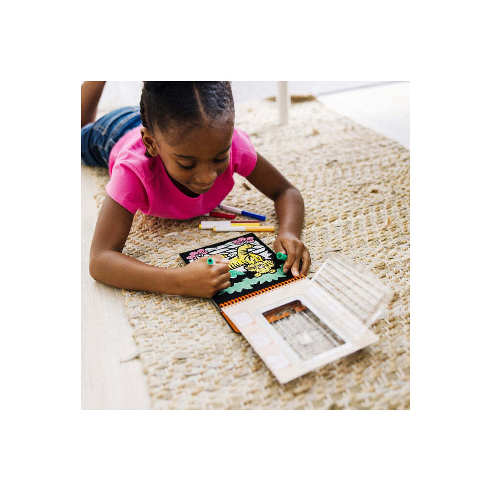 Melissa & Doug Kids/Childrens Animal Scenes On The Go Magic Velvet Toy 5+ — image 5