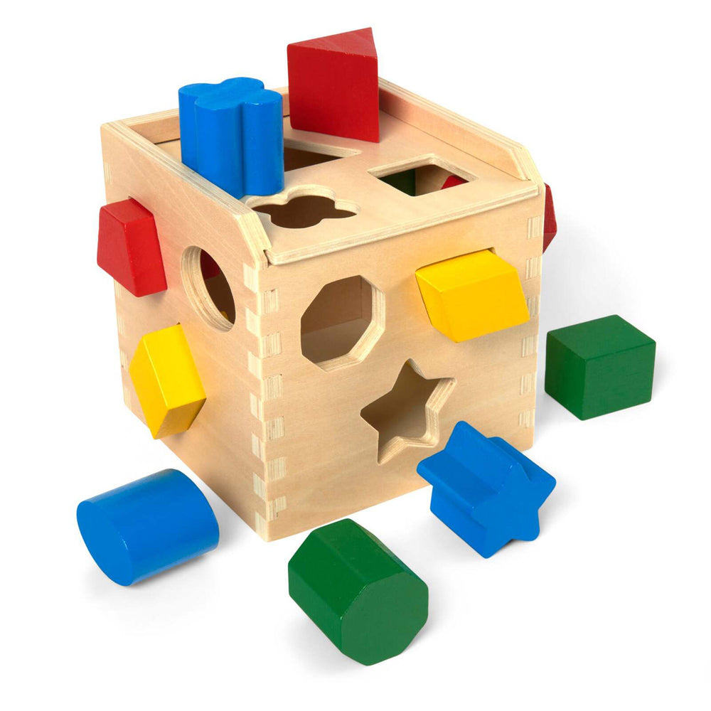 Melissa & Doug Shape Sorting Cube Kids/Childrens Interactive Play Toy 2+ — image 2