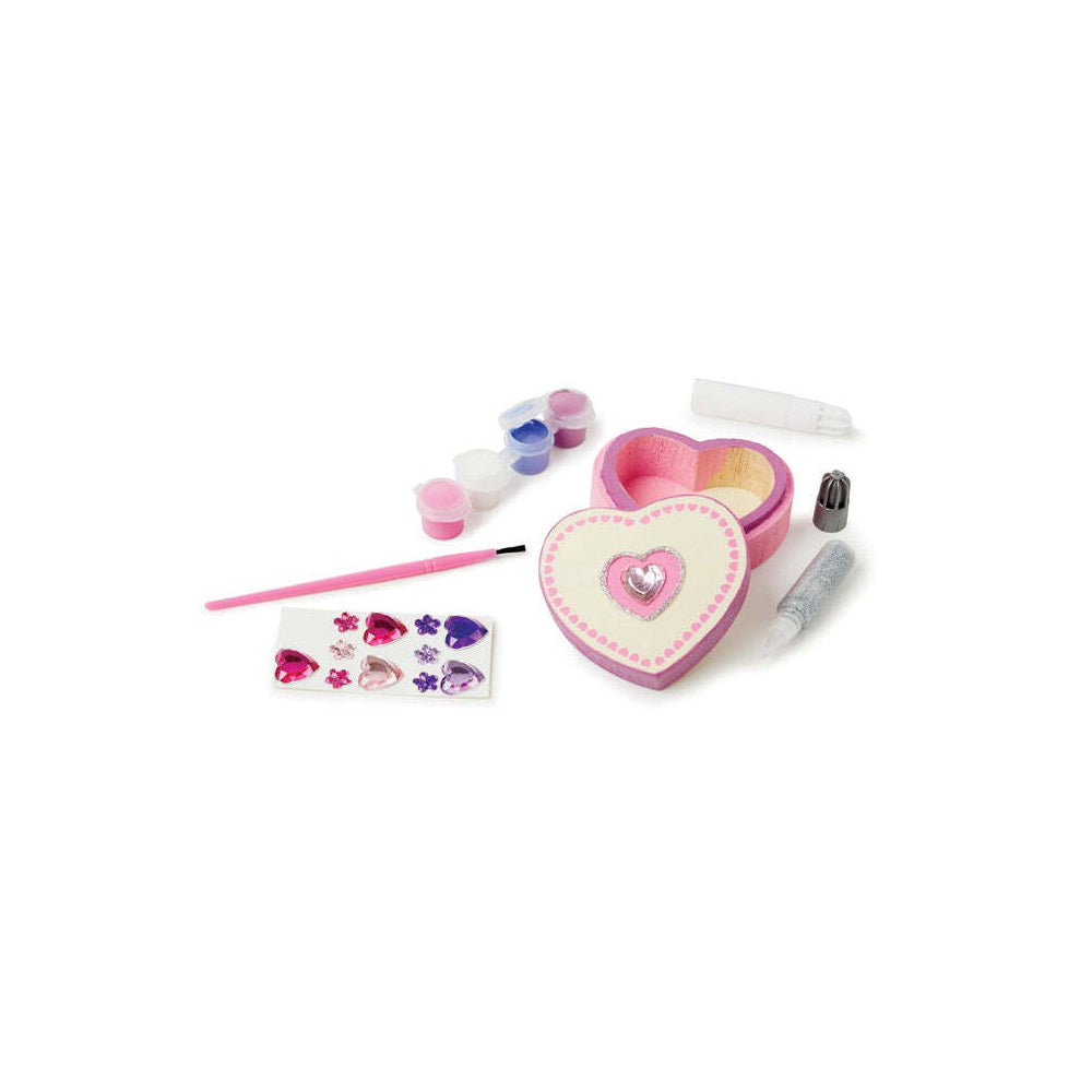 Melissa & Doug Created by Me! Wooden Heart Box Kids/Childrens Play Toy 4y+ — image 2