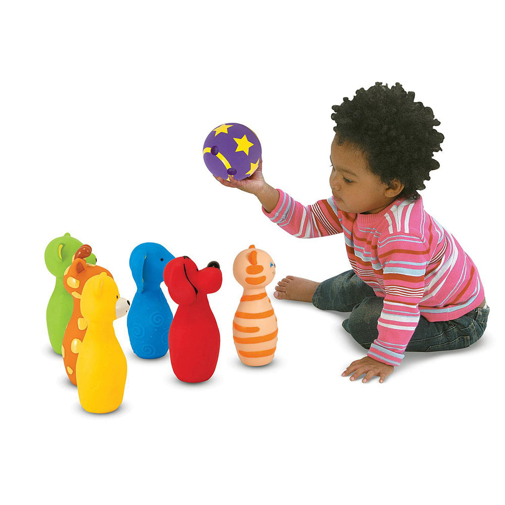 Melissa & Doug Bowling Friends Kids/Childrens Interactive Play Toy 2y+