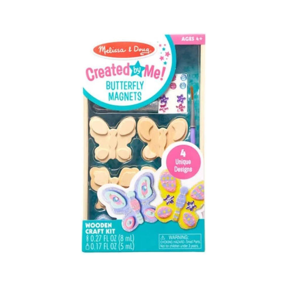 Melissa & Doug Created by Me! Butterfly Magnets Kids/Childrens Play Toy 4y+