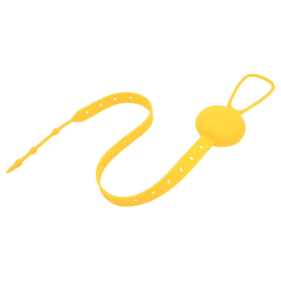 Marcus & Marcus Flip N Strap 59cm Silicone Connector For Pacifier/Bottles Yellow