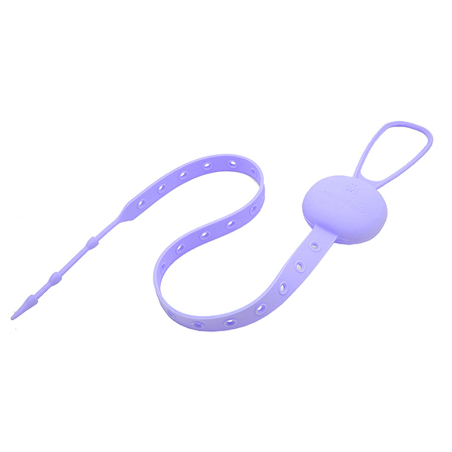 Marcus & Marcus Flip N Strap 59cm Silicone Connector For Pacifier/Bottles Lilac