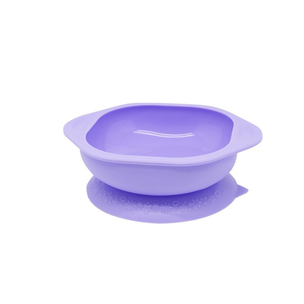 Marcus & Marcus Toddler/Baby Suction Cup Eating Bowl Lilac Willo Whale 12m+