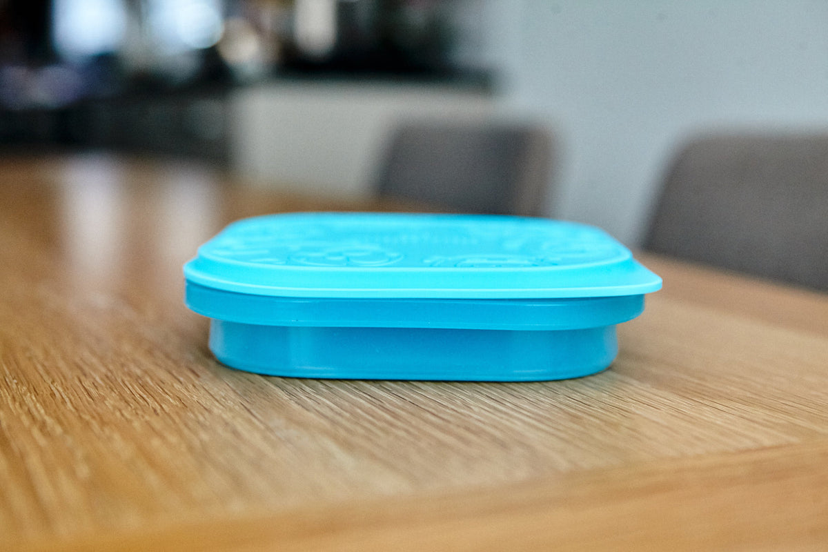Marcus & Marcus Collapsible Snack Container Food Stroage Box w/Lid Silicone — image 5