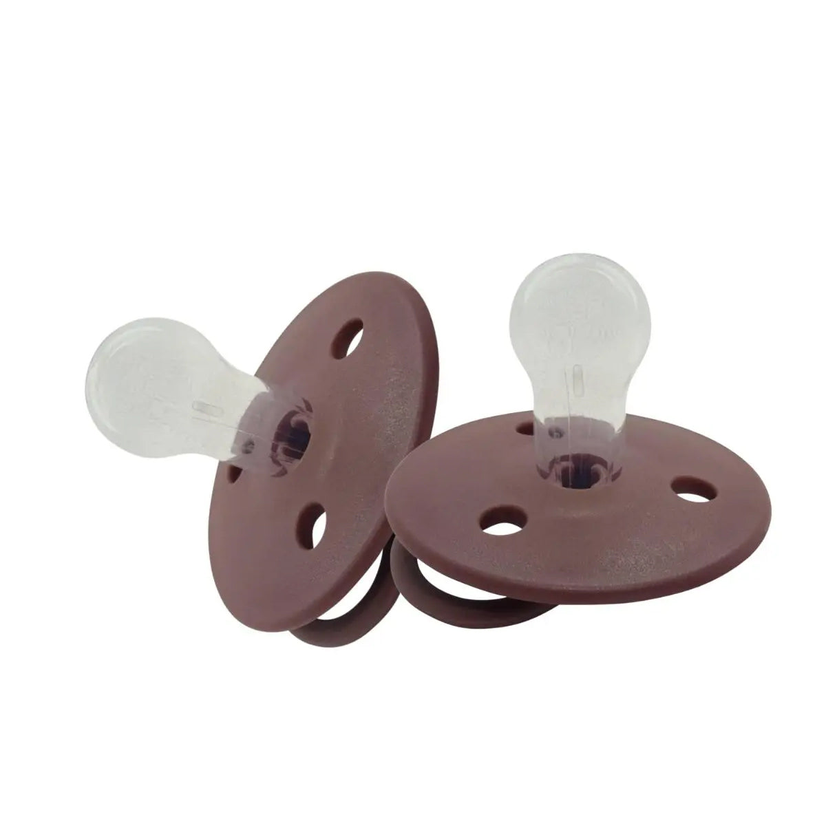 Mininor Baby/Infant Feeding Dummy Silicone Pacifier/Soother Heath Flower 6m+ (2 Pack)