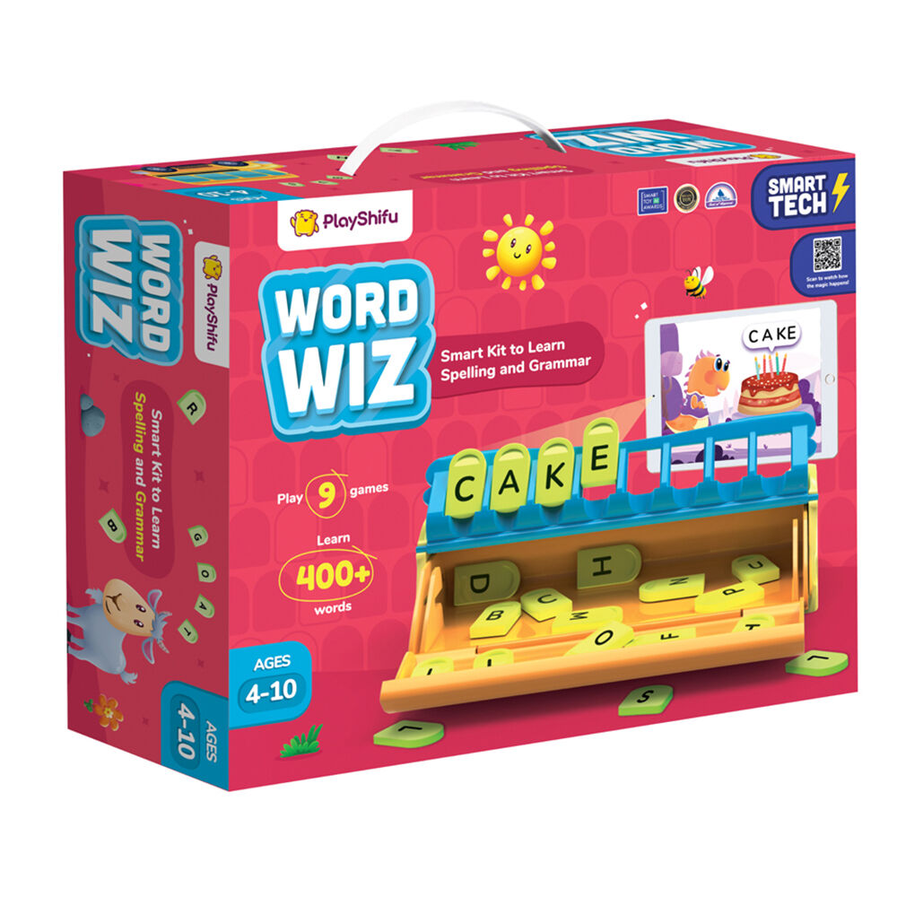 Playshifu Word Wiz Kids/Child Educational Interactive Stem Play Toys 4y+