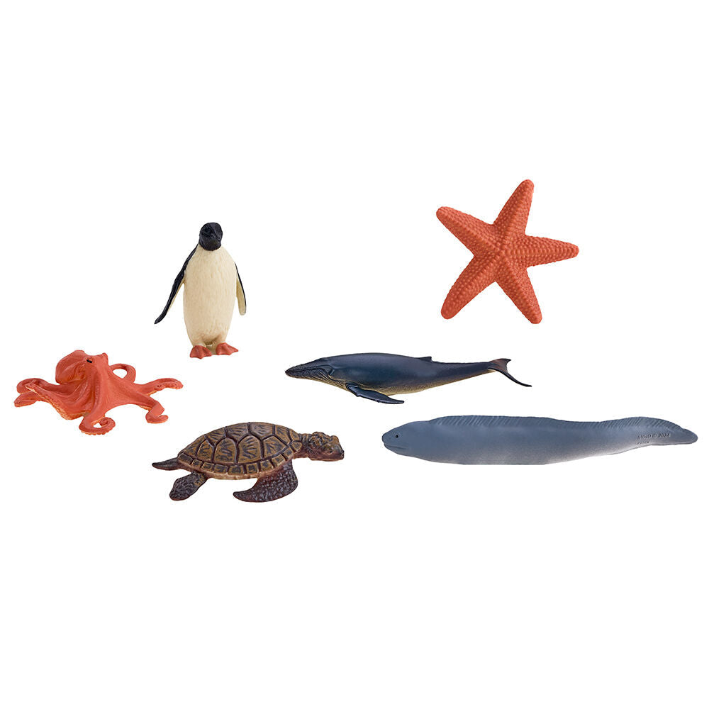 Mojo Sealife Animals Figure Kids/Children Fun Playset Toy 3y+ Assorted (12 Pieces) — image 2