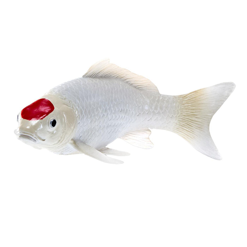 Mojo Koi Carp Tancho Koi 2025 Figurine Fish Sculpture Home Decor Red Dot