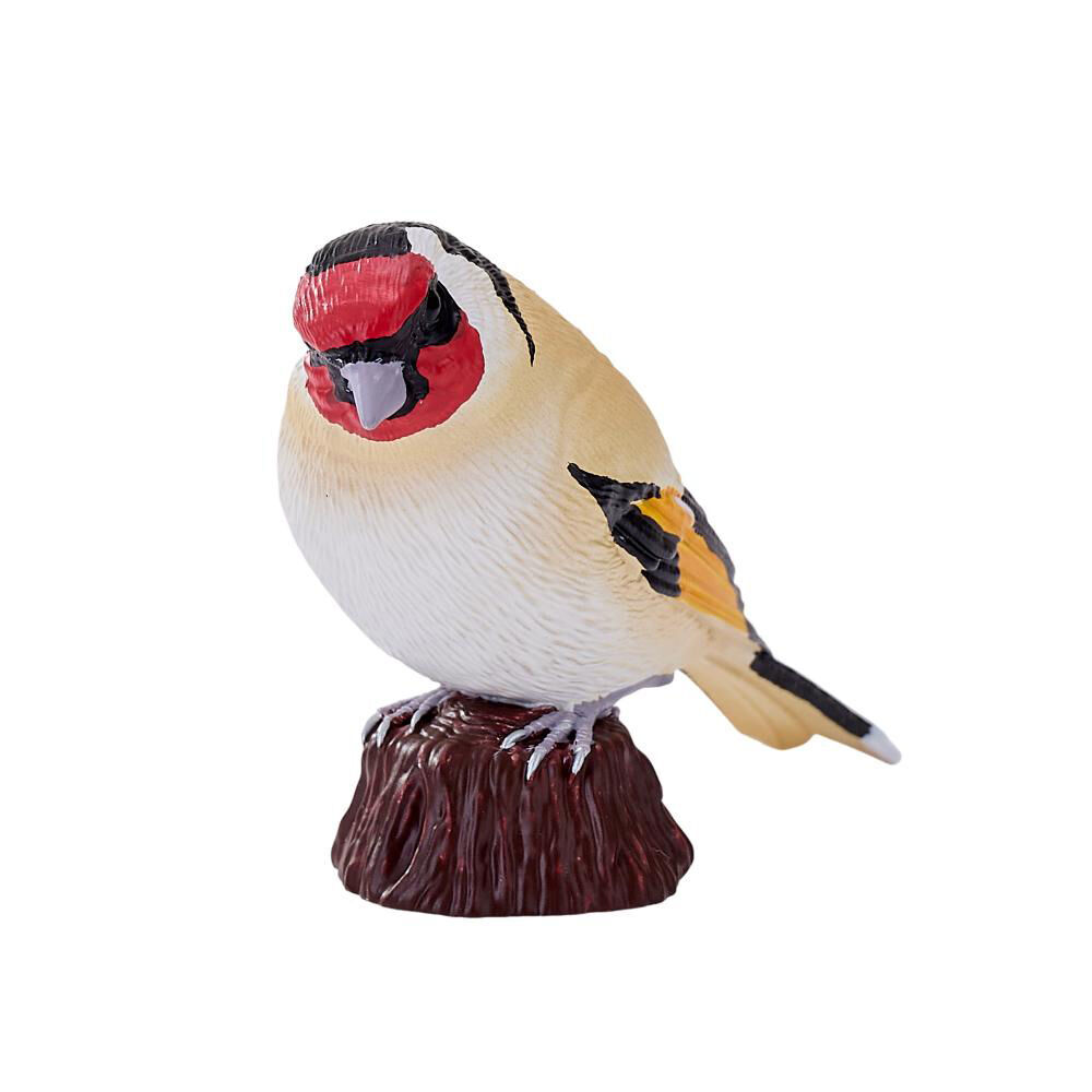 Mojo European Goldfinch 2025 Figurine Toy Bird Sculpture Decor Red/Yellow (2 Pack) — image 4