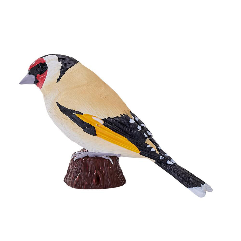 Mojo European Goldfinch 2025 Figurine Toy Bird Sculpture Decor Red/Yellow (2 Pack) — image 5