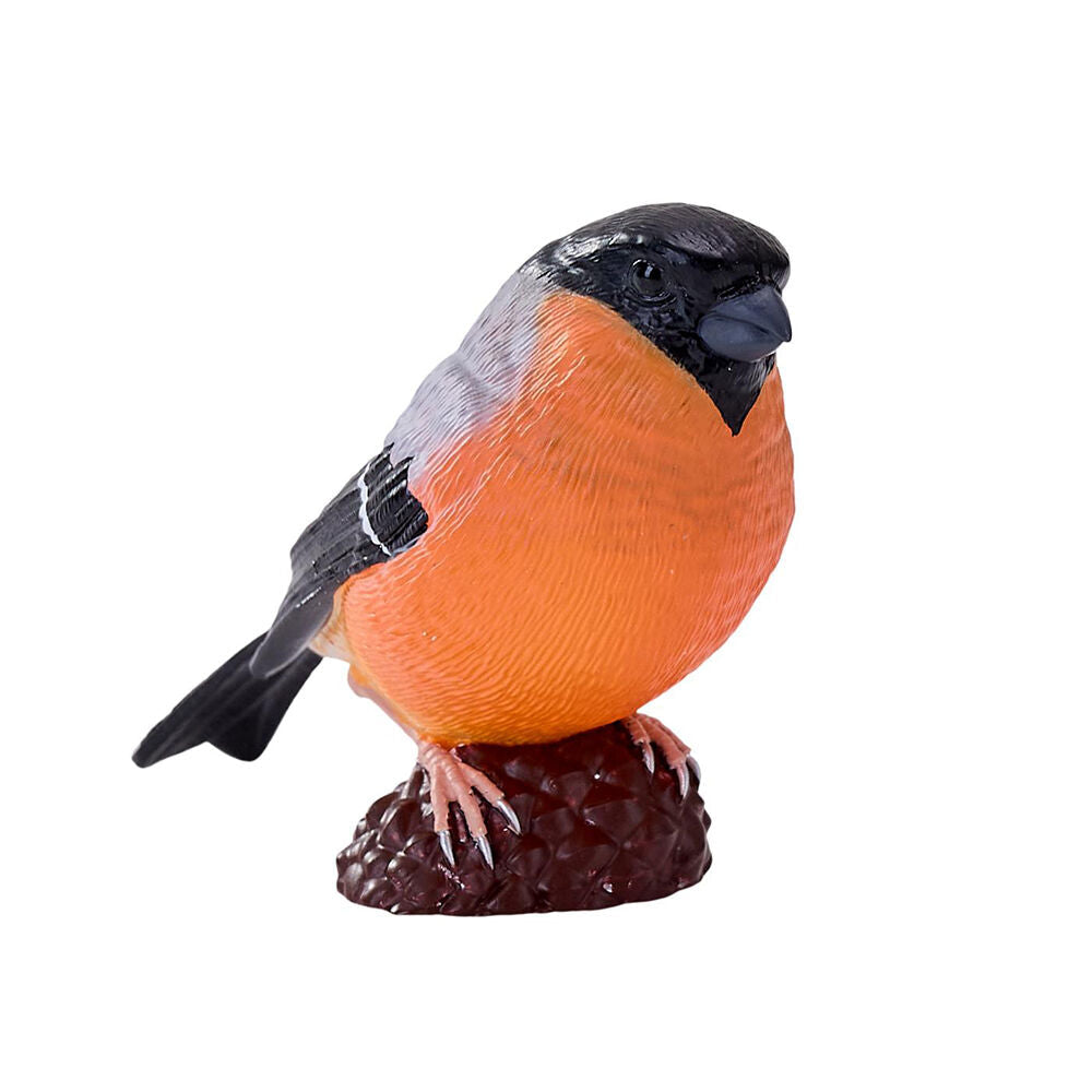 Mojo Bullfinch 2025 Figurine Bird Sculpture Home/Garden Decor Red/Black