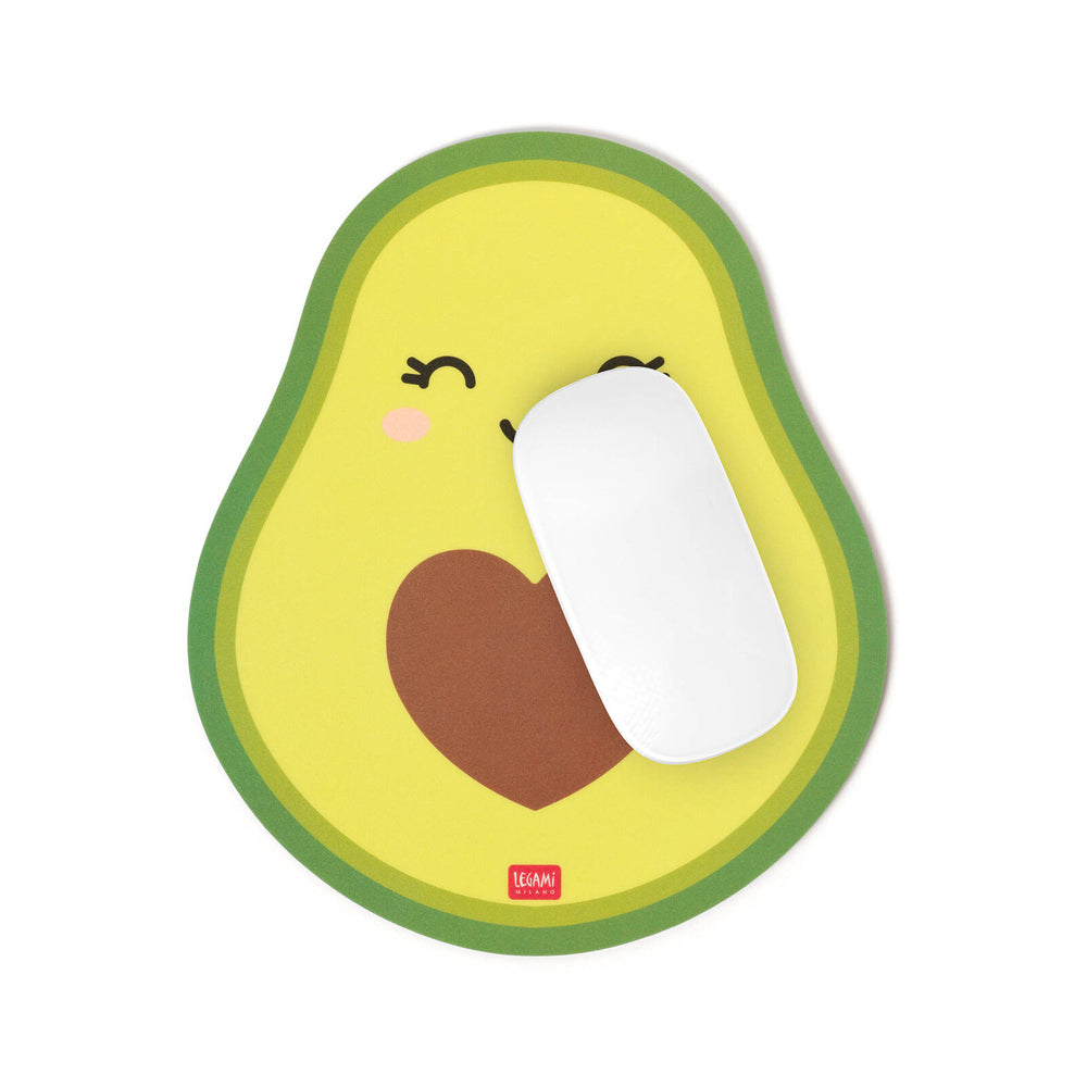 Legami PVC Mousepad Anti-Slip Computer/Laptop Mouse Mat Pad Stationery Avocado — image 2