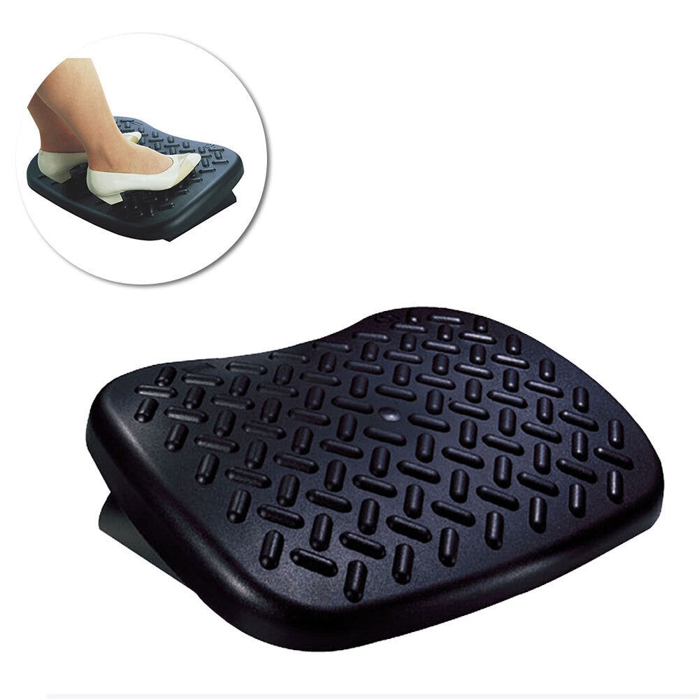 Dac Office/Home/Study Ultimate Self Adjustable Foot Rest/Support/Massager Black — image 2