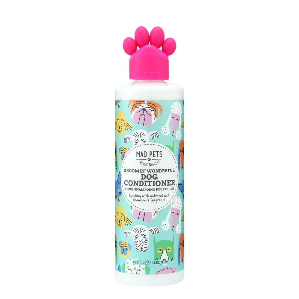 Mad Pets 400ml Oatmeal & Chamomile Vitamin and Shea Butter Dog Conditioner