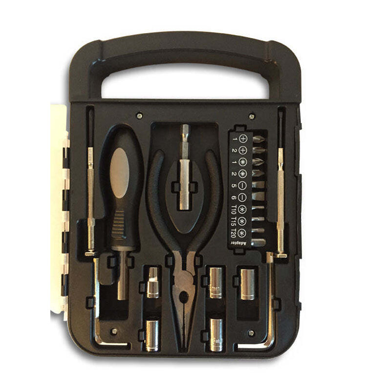 Men's Republic Home Improvement/DIY Garage Repair Portable Tool Set/Kit (20 Pieces)