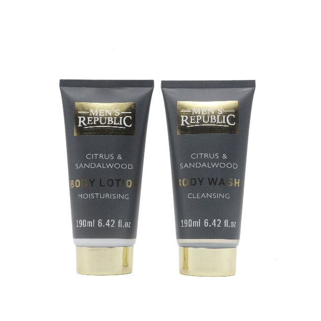 Men's Republic Men’s Republic Grooming and Slippers Kit for Comfort and Relaxation - Grey — image 2