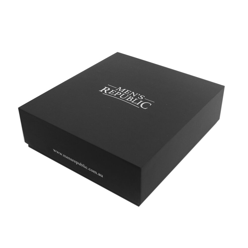 Men's Republic Sunglasses Watch Set with Card Wallet and Quartz - Black — image 2