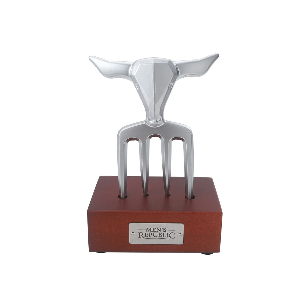 Men's Republic Men’s Republic Heavy Duty Bull Fork for Carving and Serving Meat - Black — image 3