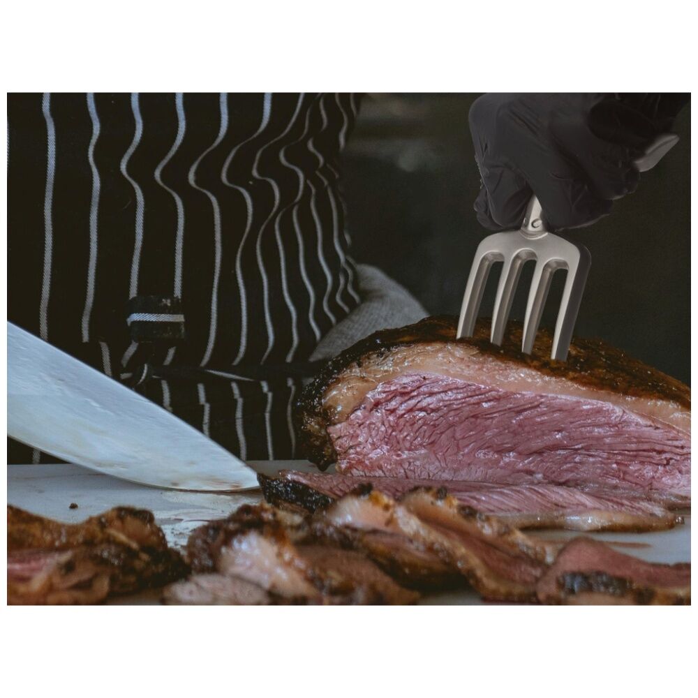 Men's Republic Men’s Republic Heavy Duty Bull Fork for Carving and Serving Meat - Black — image 9