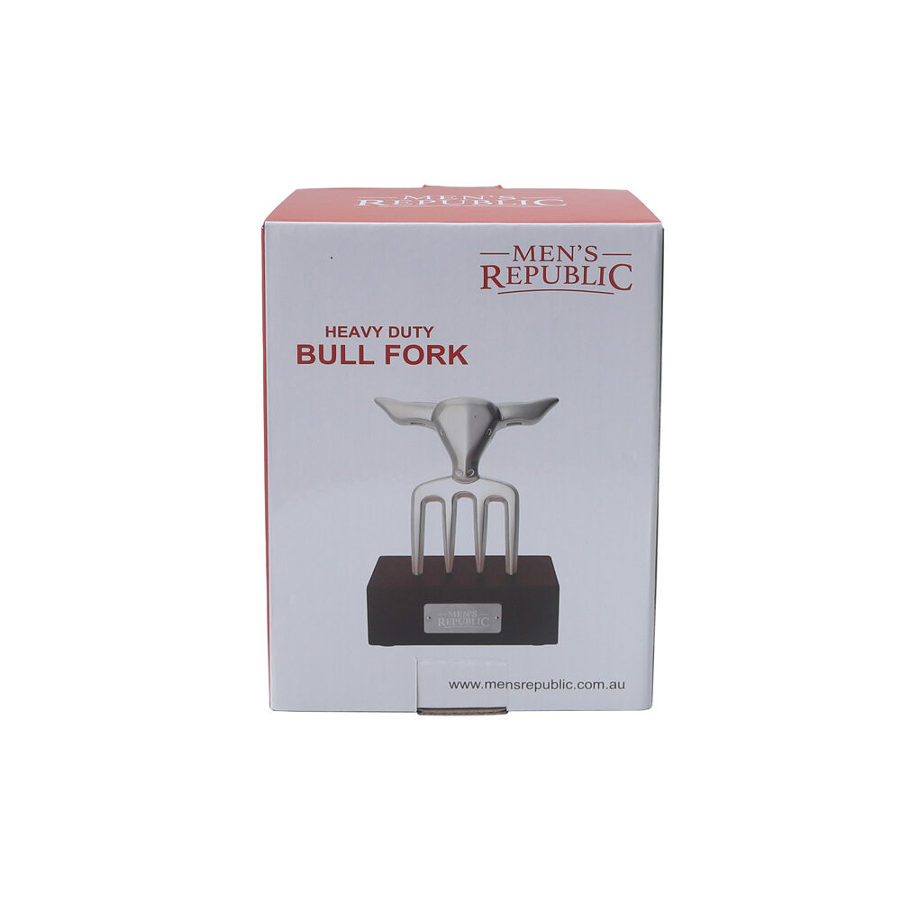 Men's Republic Men’s Republic Heavy Duty Bull Fork for Carving and Serving Meat - Black