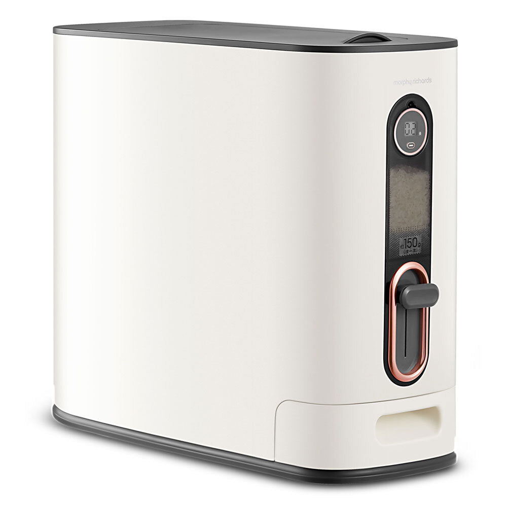 Morphy Richards 12L/150g Rice Grain Auto Dispenser/Storage Container Box White