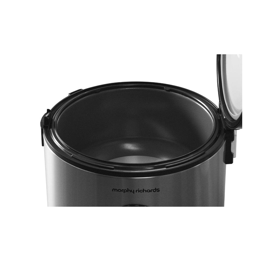 Morphy Richards Stainless Steel Rice Cooker Home/Kitchen 10-Cup Silver/Black — image 2