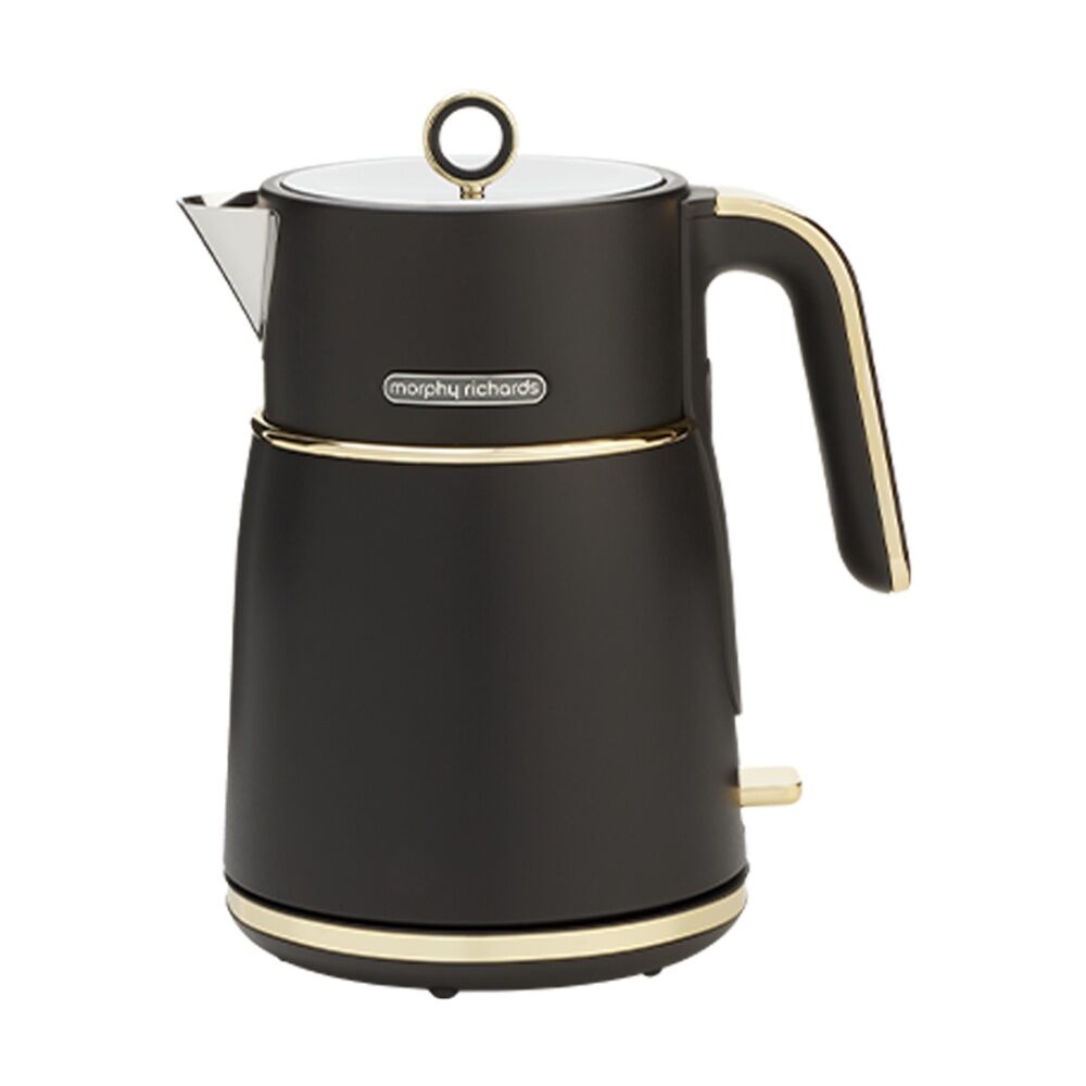 Morphy Richards Signature Soft Gold Kettle 2200W 360 Base 1.5 L - Matte Black — image 2