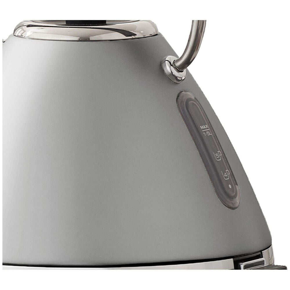 Morphy Richards 1.5L Steel-Grey 2.2KW Venture Pyramid Electric Kettle — image 3
