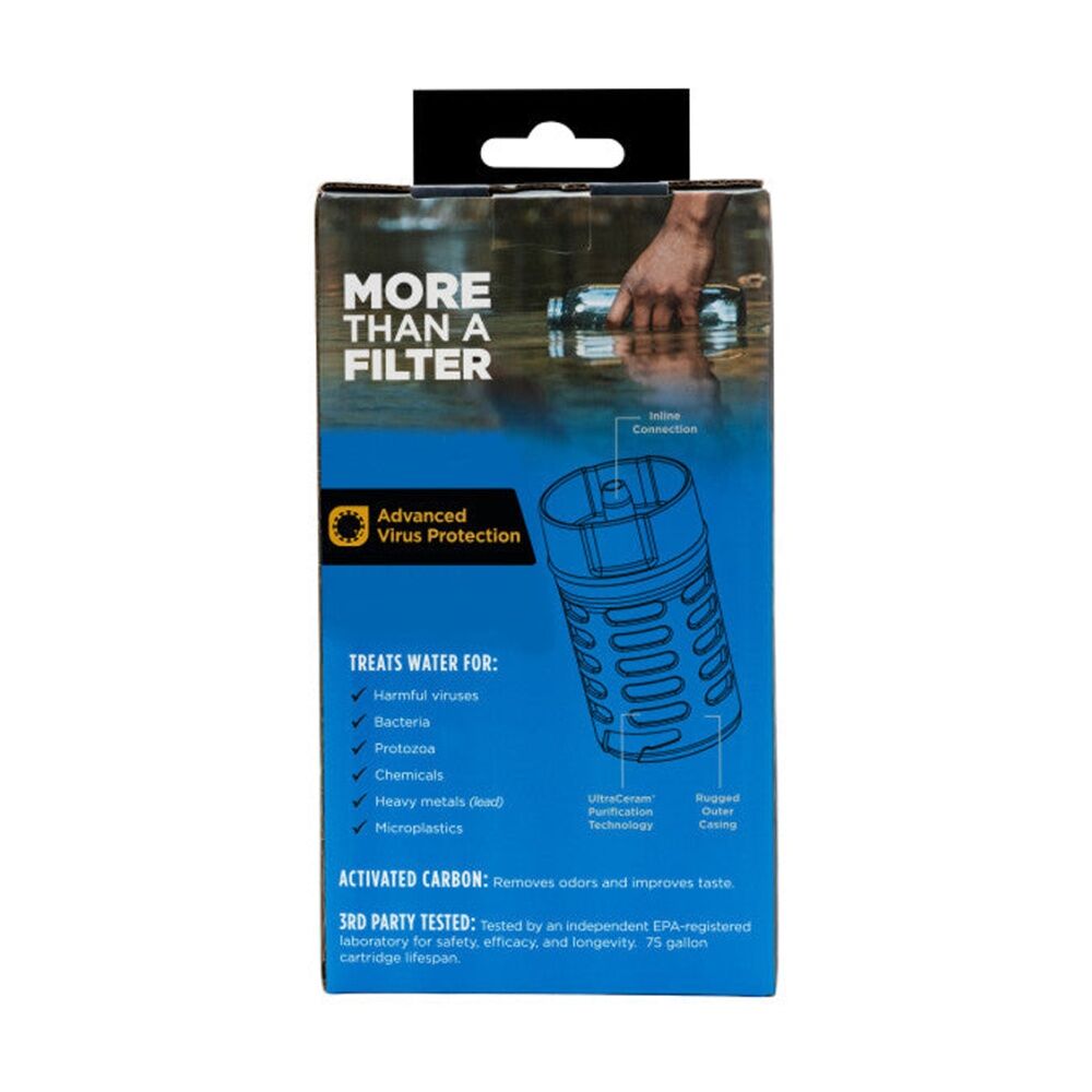RapidPure Purifier Water Bottle Fast Flow Virus Protection UltraCeram 1L Triton — image 3