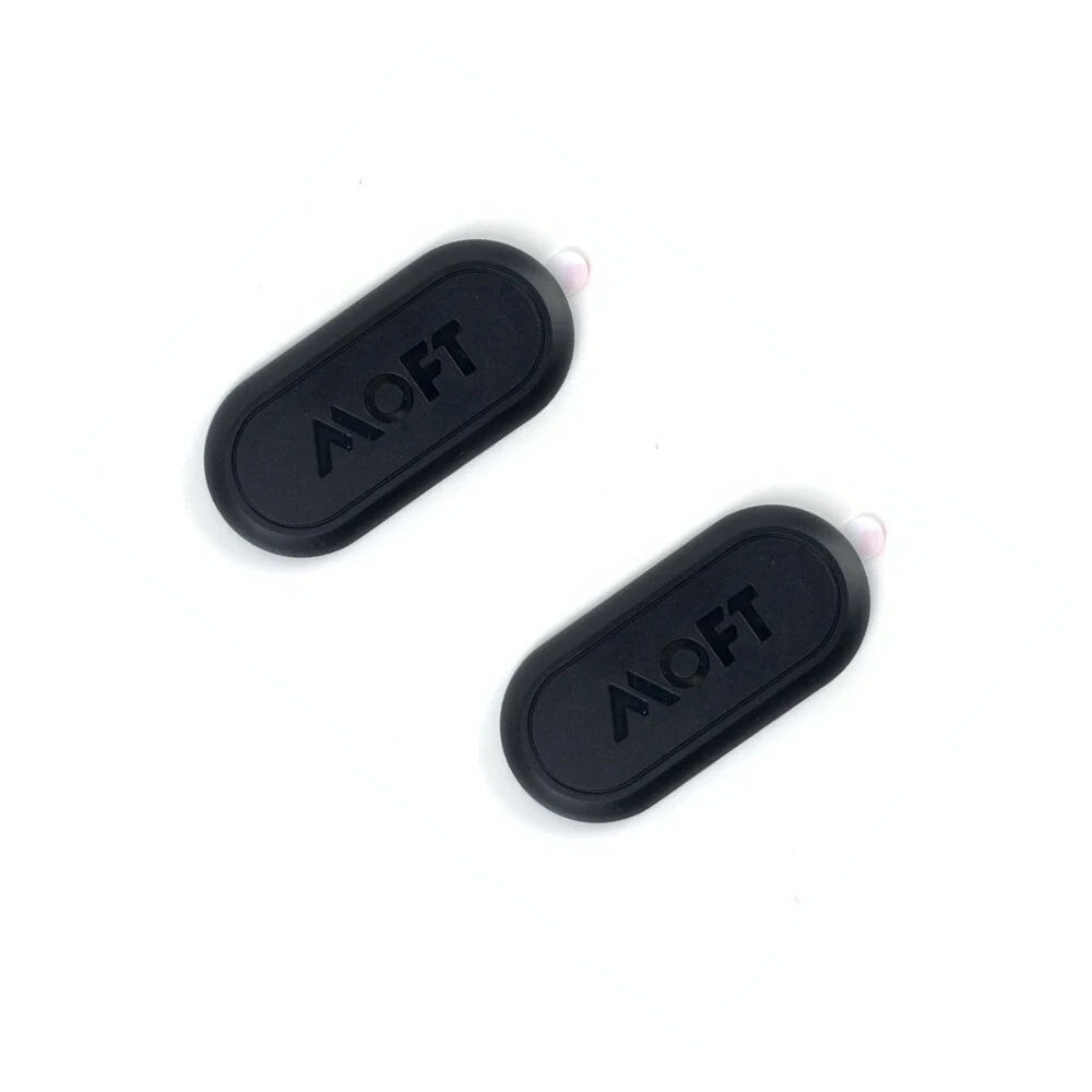 Moft Smartphones/iPad/Tablets/Phone Stands Magnetic Mount Base/Sticker Black (2 Pieces)