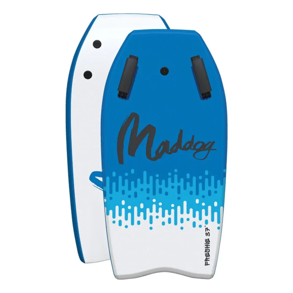 Maddog 33 Inch Freshie Kids and Adults Bodyboard with Handles — Blue
