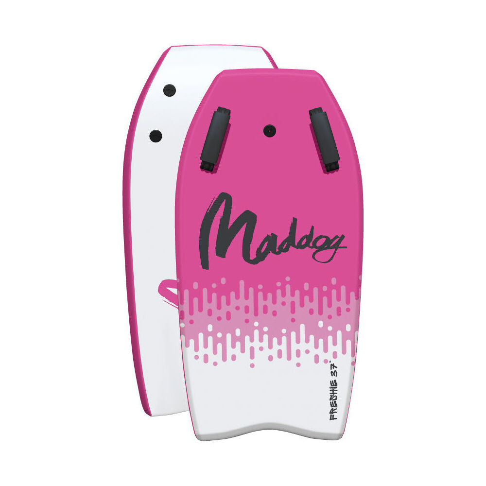 Maddog 37" Pink Freshie Bodyboard Beach Boogie Board With Handles