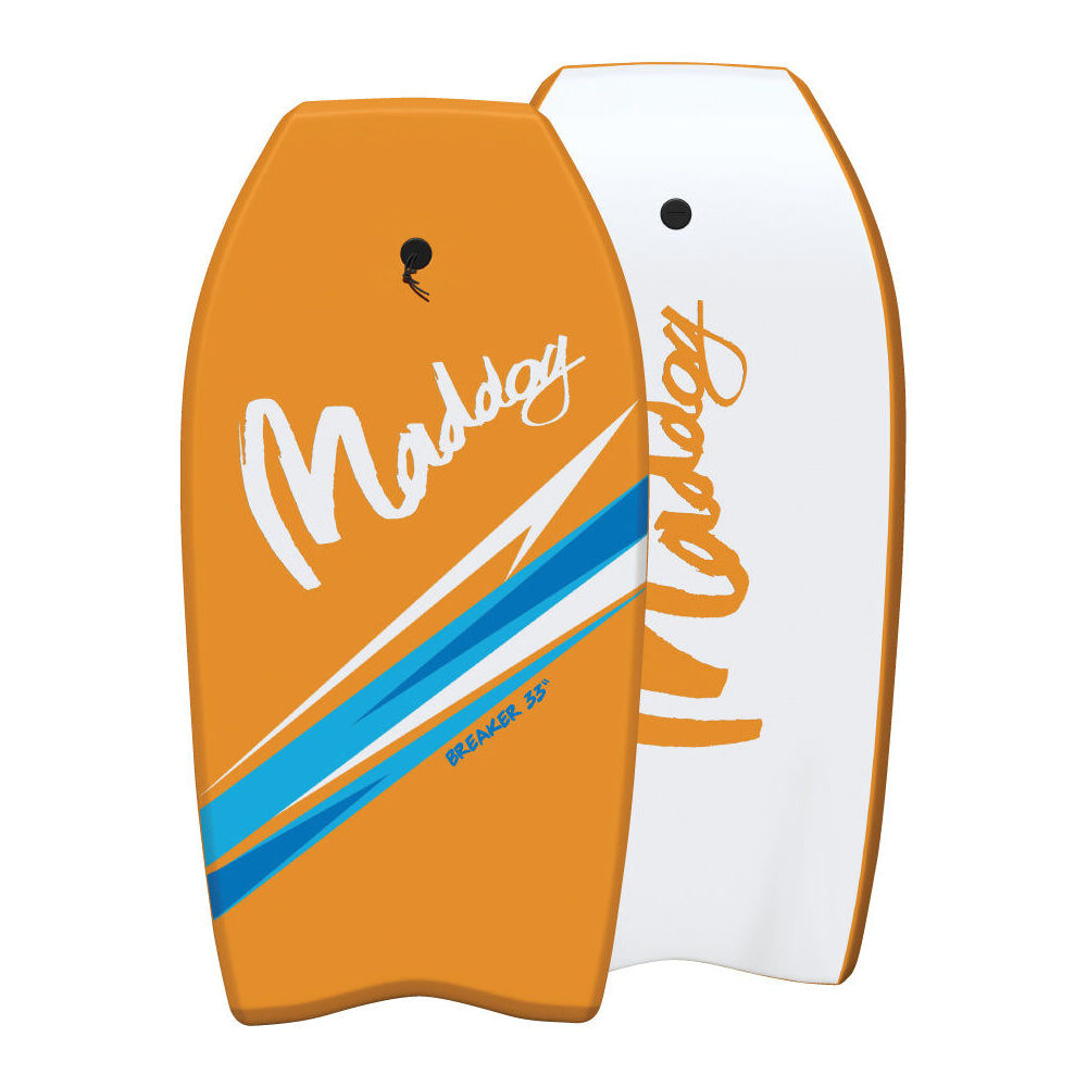 Maddog 41" Orange Lightweight Breaker Bodyboard Beach Boogie Board