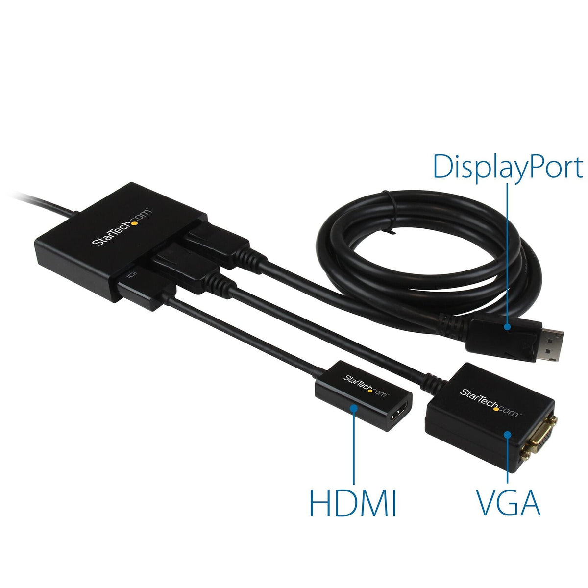 Star Tech DisplayPort to DisplayPort Multi-Monitor Splitter BLK 4K For PC/Laptop — image 6