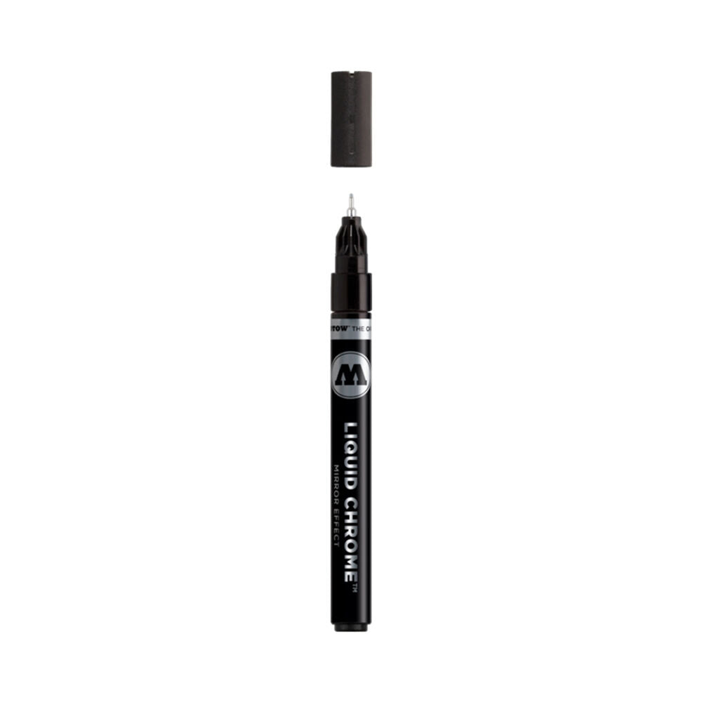Molotow High Gloss Mirrored Effect Liquid Chrome Marker Art Pen 1mm (2 Pack) — image 2