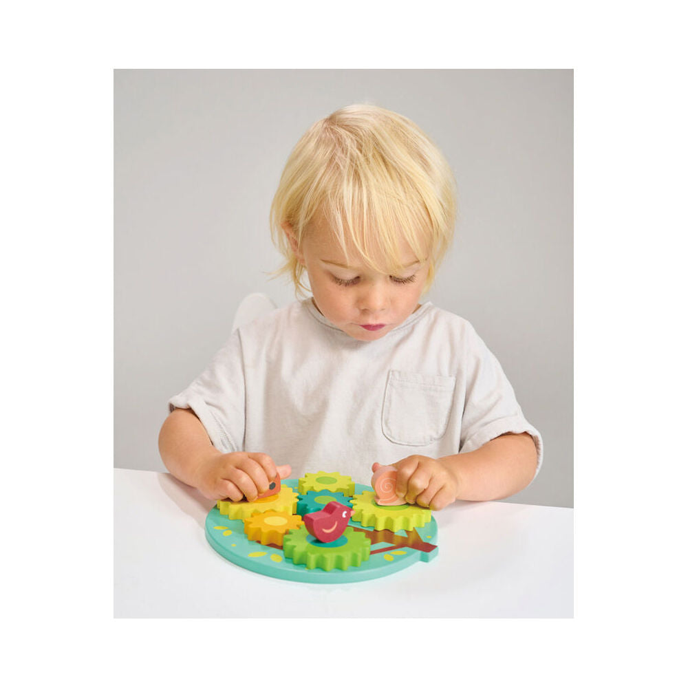 Mentari Tree Gears & Cogs Kids/Children Interactive Play Wooden Toy 18m+ — image 4