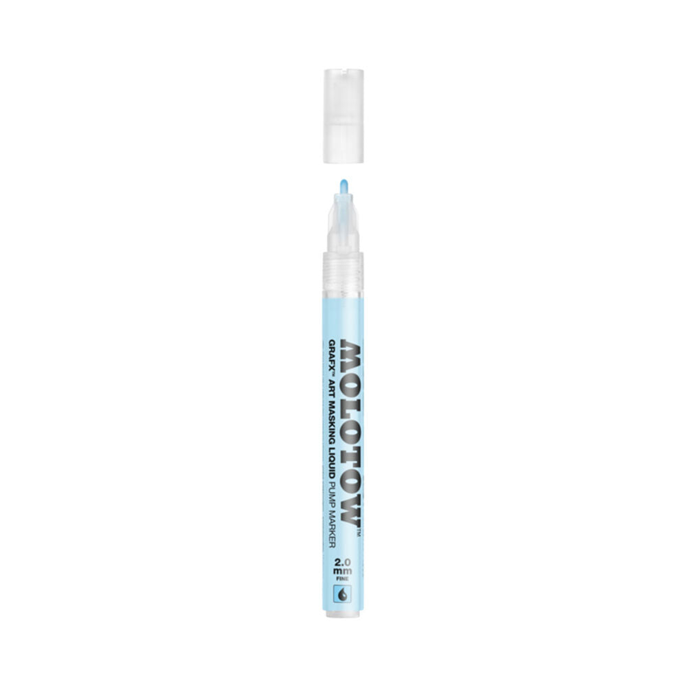Molotow Grafx Art Fast-Drying Water Resistant Masking Fluid Pen 2mm (2 Pack) — image 2