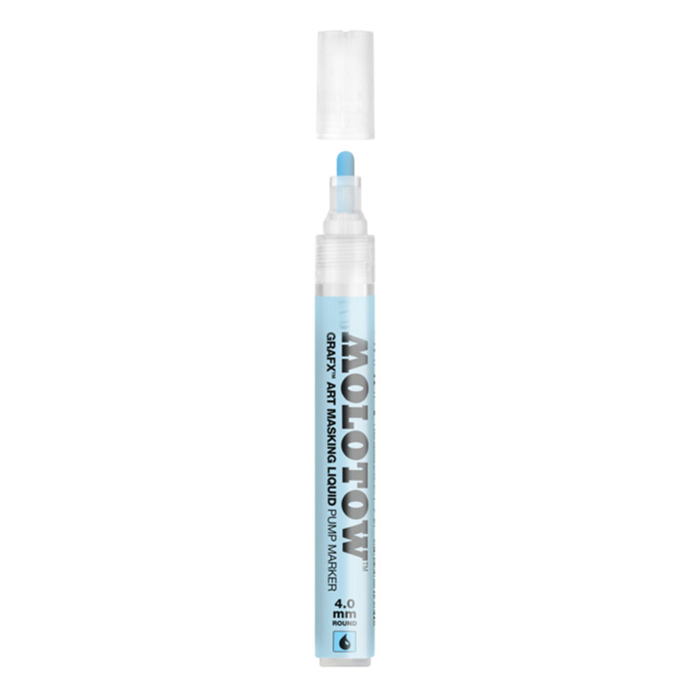 Molotow Grafx Art Fast-Drying Water Resistant Masking Fluid Pen — 4mm