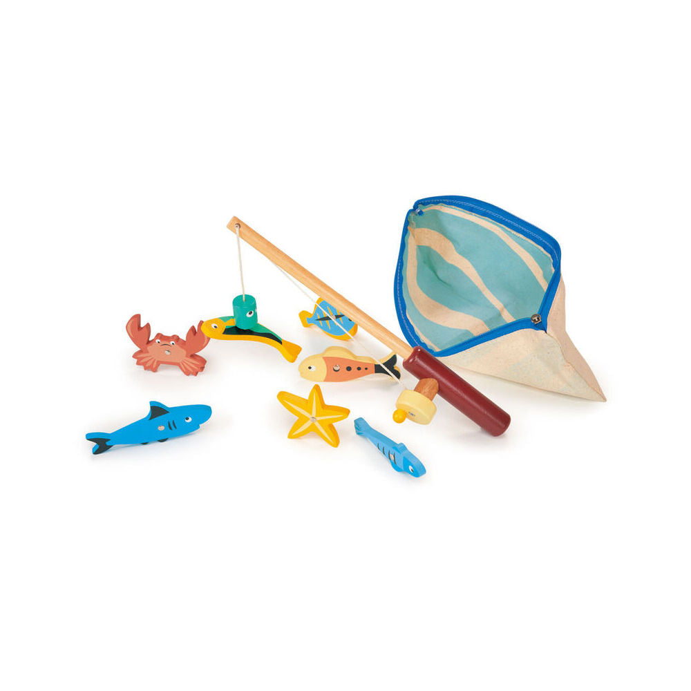Mentari Fishing Game Kids/Children Educational Play 28x9cm Wooden Toy 3y+ — image 3
