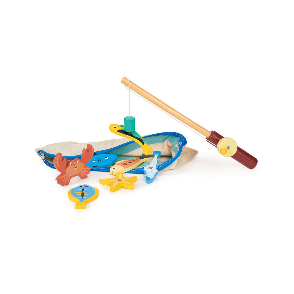 Mentari Fishing Game Kids/Children Educational Play 28x9cm Wooden Toy 3y+ — image 4