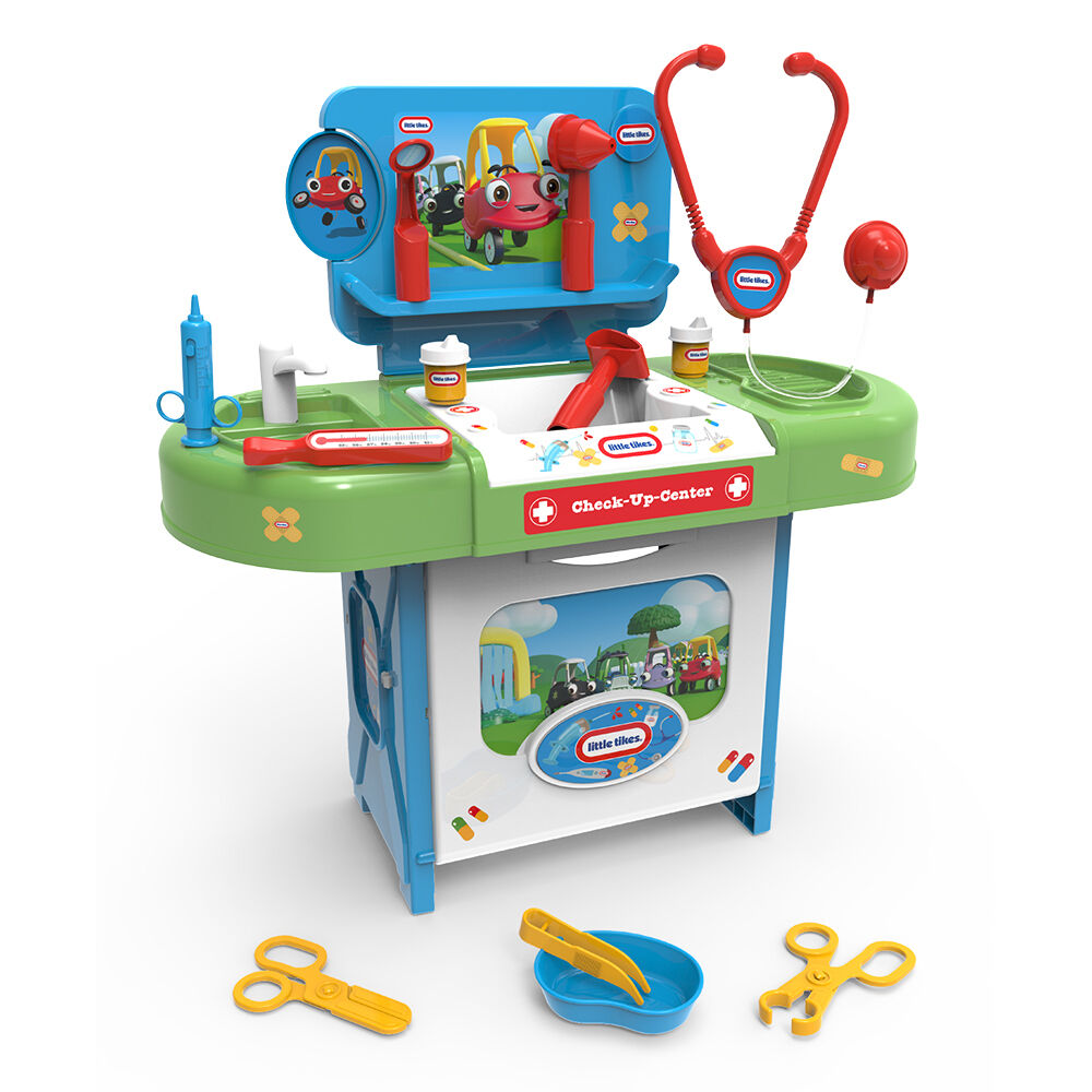 Little Tikes Check Up Center Kids/Children Pretend Doctor Play Toy 3y+ (23 Pieces)